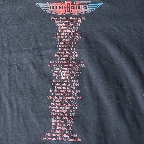 Vintage Doobie Brothers SINGLE STITCH Shirt - Picture 5 of 7